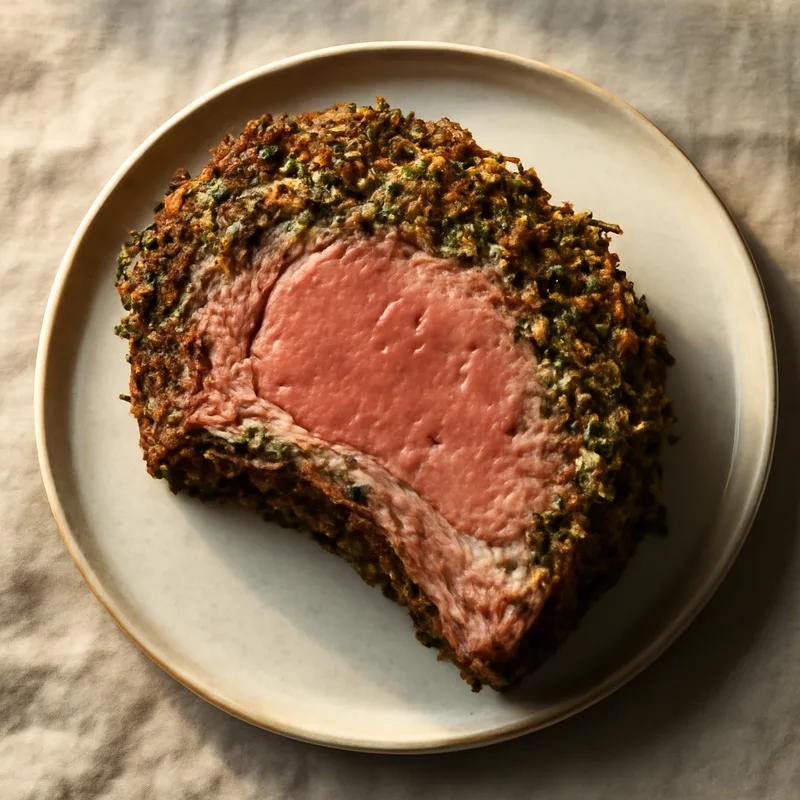 Garlic-Herb Crusted Prime Rib
