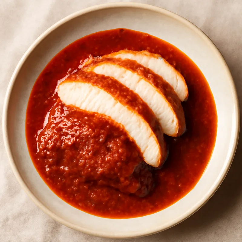 Pavo en Adobo Rojo