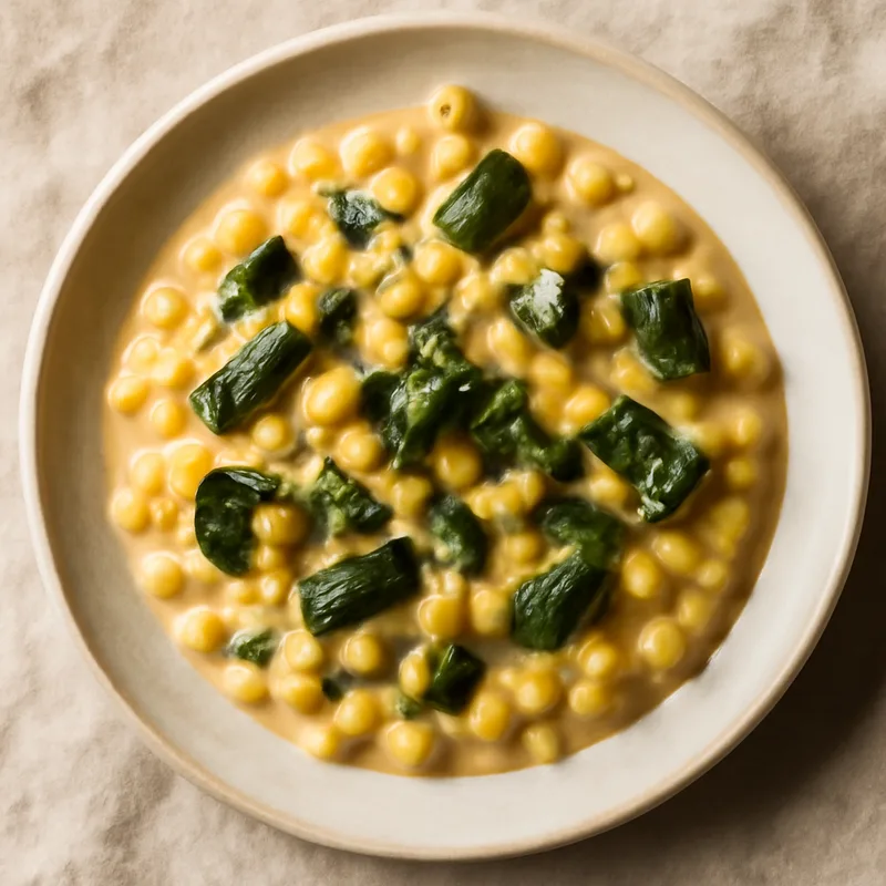 Poblano Creamed Corn