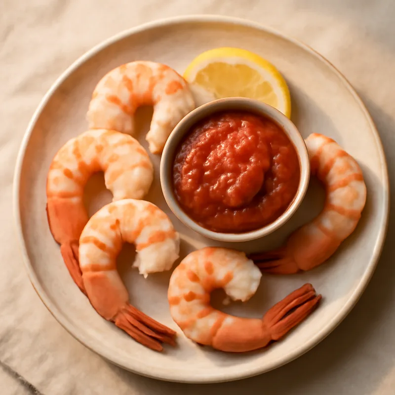Shrimp Cocktail with Horseradish Sauce