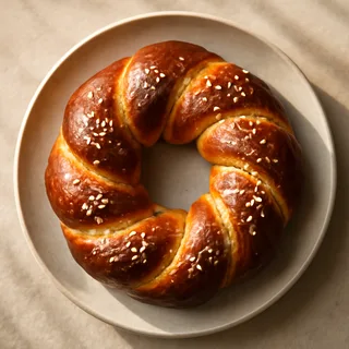 Tsoureki (Greek Easter Bread)