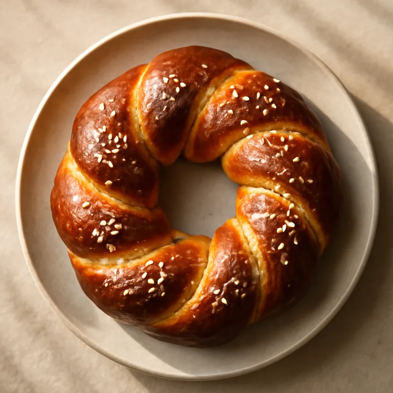 Tsoureki (Greek Easter Bread)