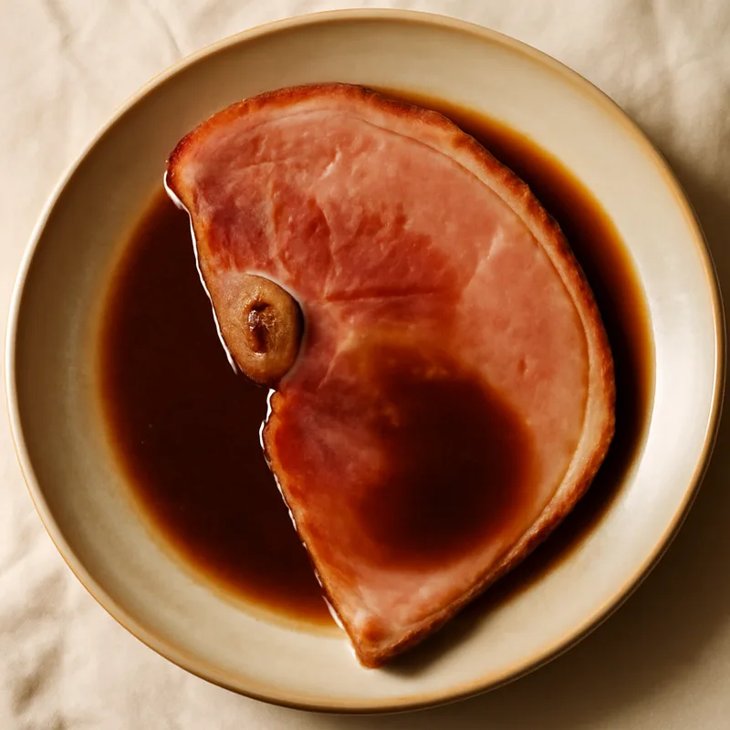 Country Ham with Red-Eye Gravy