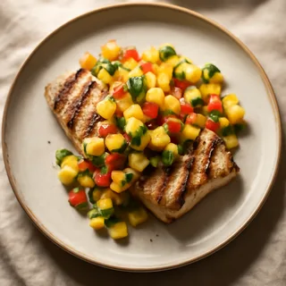 Grilled Mahi-Mahi with Mango Salsa