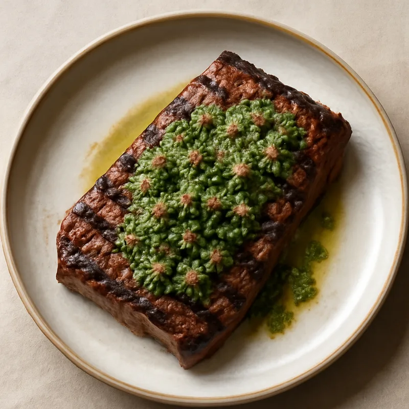 Grilled Sirloin with Chimichurri
