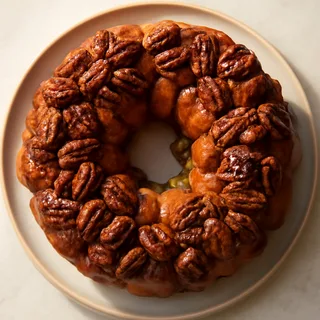 Monkey Bread with Brown Sugar Pecans