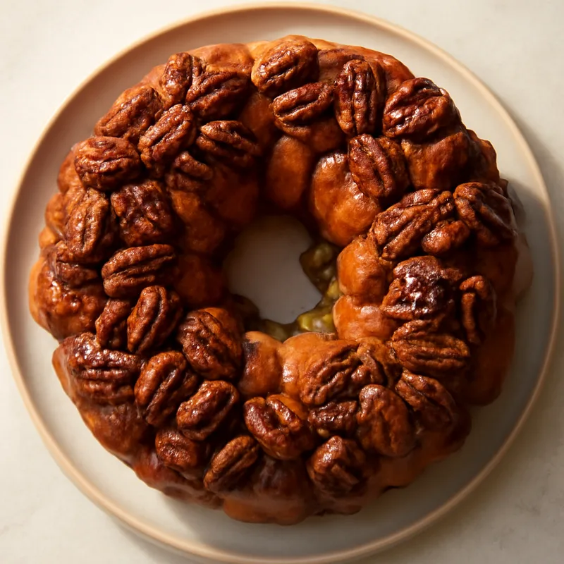 Monkey Bread with Brown Sugar Pecans