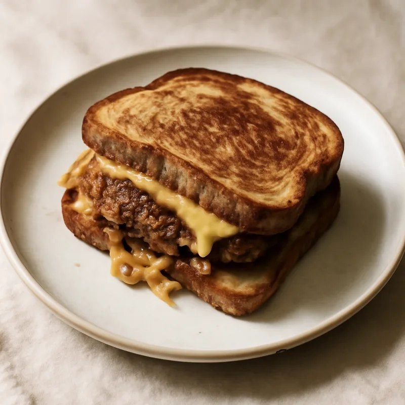 Patty Melt on Rye
