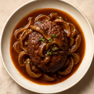 Salisbury Steak with Onion Gravy