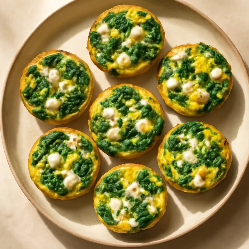 Spinach Feta Egg Muffin Cups