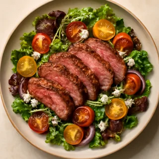 Steak Salad with Blue Cheese