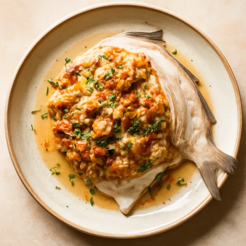 Stuffed Flounder with Crab Dressing
