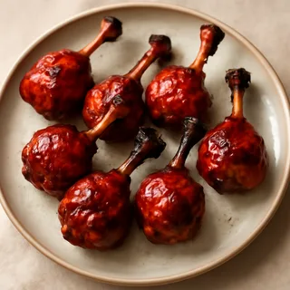 Barbecue Chicken Lollipop Drumsticks