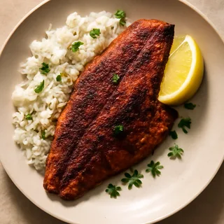 Cajun Blackened Catfish