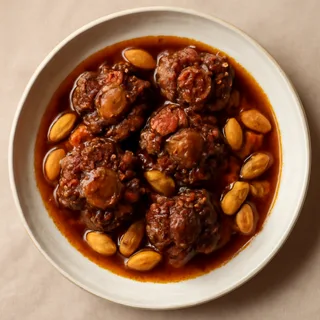 Jamaican Oxtail Stew with Butter Beans