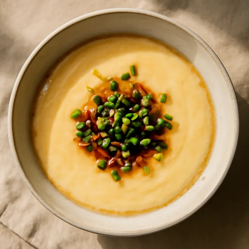 Chinese Steamed Egg Custard