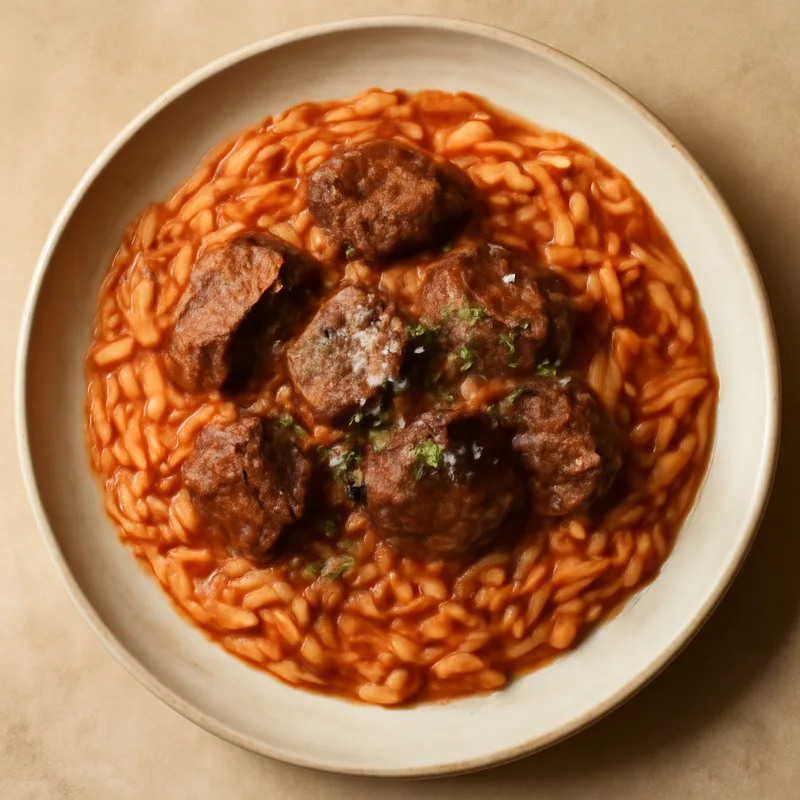 Beef Youvetsi with Orzo