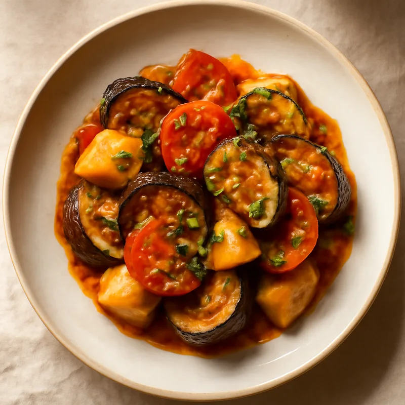 Briam Roasted Summer Vegetables