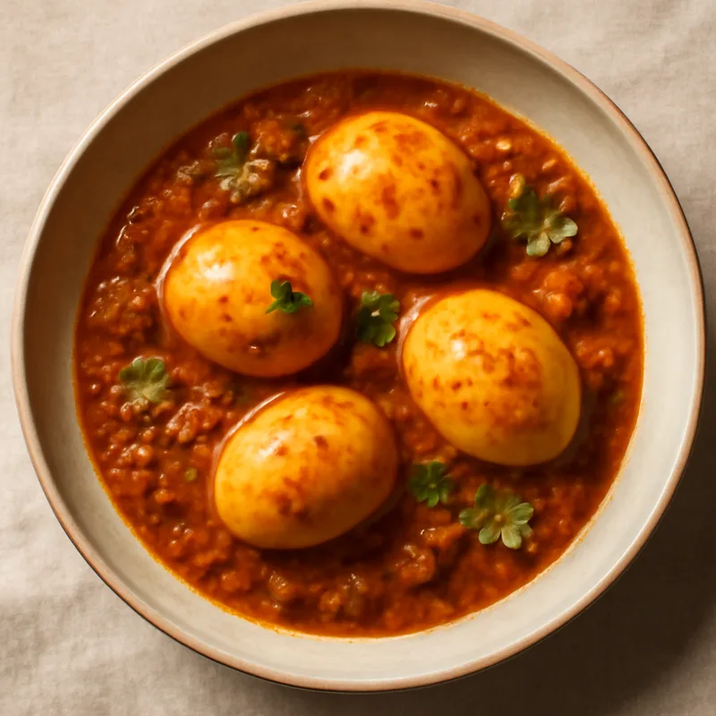Egg Curry (Anda Masala)