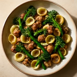 Sausage and Broccoli Rabe Orecchiette