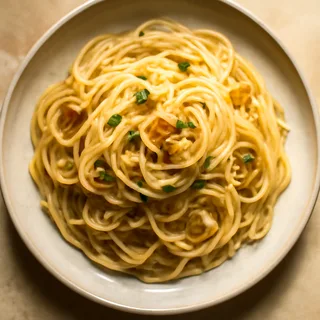 Spaghetti with Garlic and Olive Oil