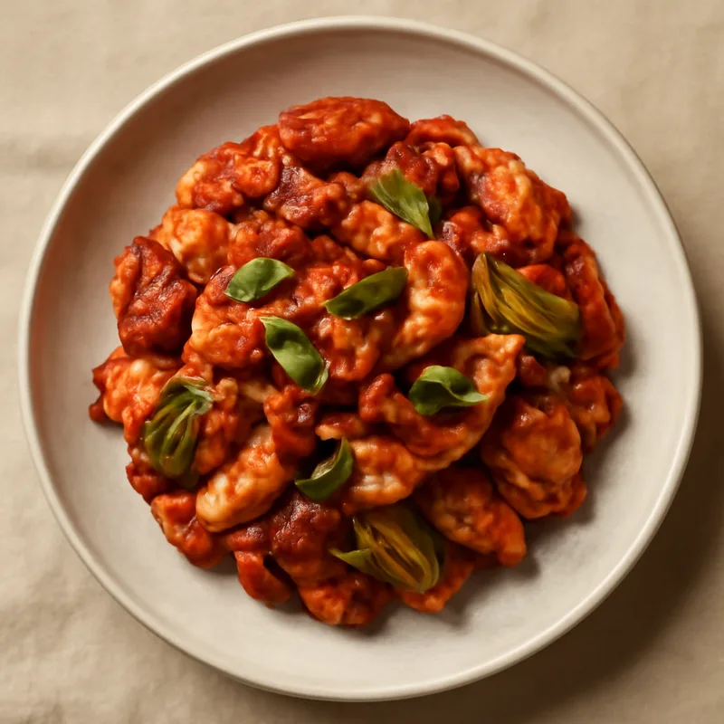 Dak Galbi Spicy Chicken