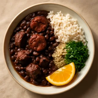 Brazilian Feijoada Black Bean Stew