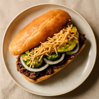 Cuban Pan con Bistec