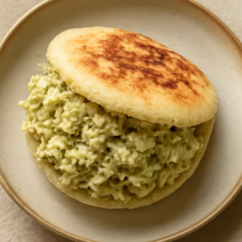Venezuelan Arepa Reina Pepiada
