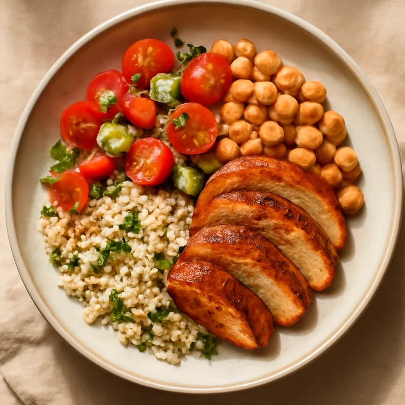 Spiced Chicken and Couscous Bowl