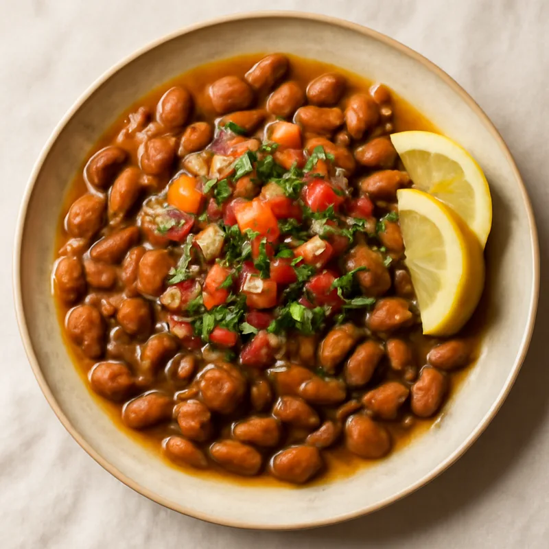 Egyptian Ful Medames Breakfast Beans