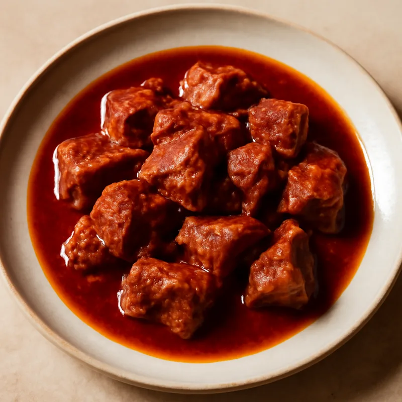 Carne Adovada in New Mexico Red Chile