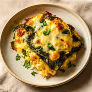 Chile Relleno Casserole with Monterey Jack