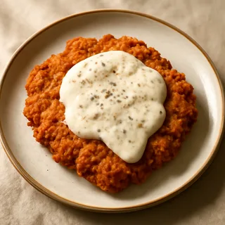 Country-Fried Pork Cutlets With Cream Gravy