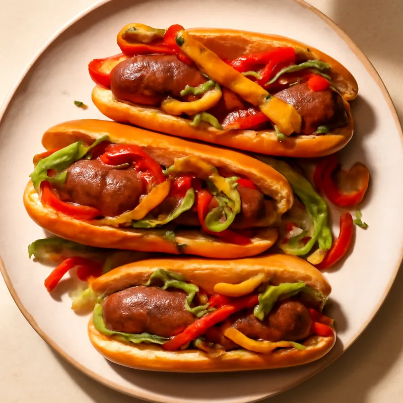 Italian Sausage And Pepper Subs