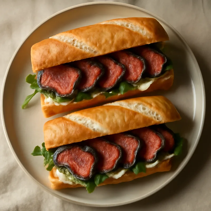 Seared Sirloin Steak Sandwiches With Horseradish Mayo