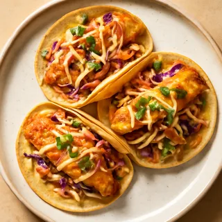 Tilapia Tacos With Cabbage Slaw And Chipotle Mayo