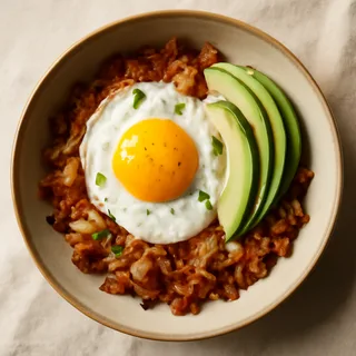 Crispy Potato Hash Bowls With Fried Eggs And Avocado
