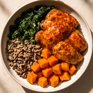 Maple Mustard Chicken And Wild Rice Bowls